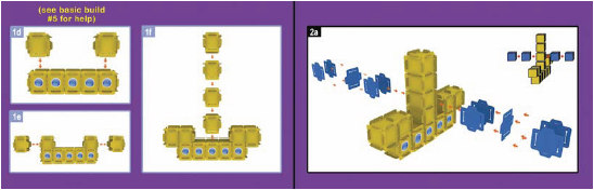 Each building toy includes the 7 basic building  techniques and model instructions